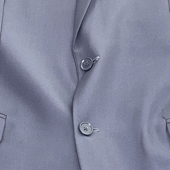 Marchatti Gray suit jacket Blazer 42R‎ Sport Coat 100% polyester - Picture 4 of 12